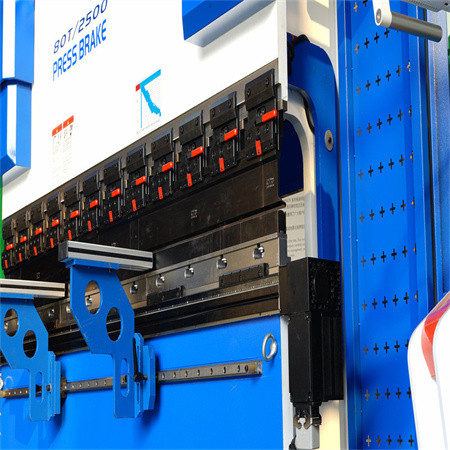 בלם סרוו מלא CNC לחץ 200 טון עם 4 צירים Delem DA56s מערכת CNC ומערכת בטיחות לייזר