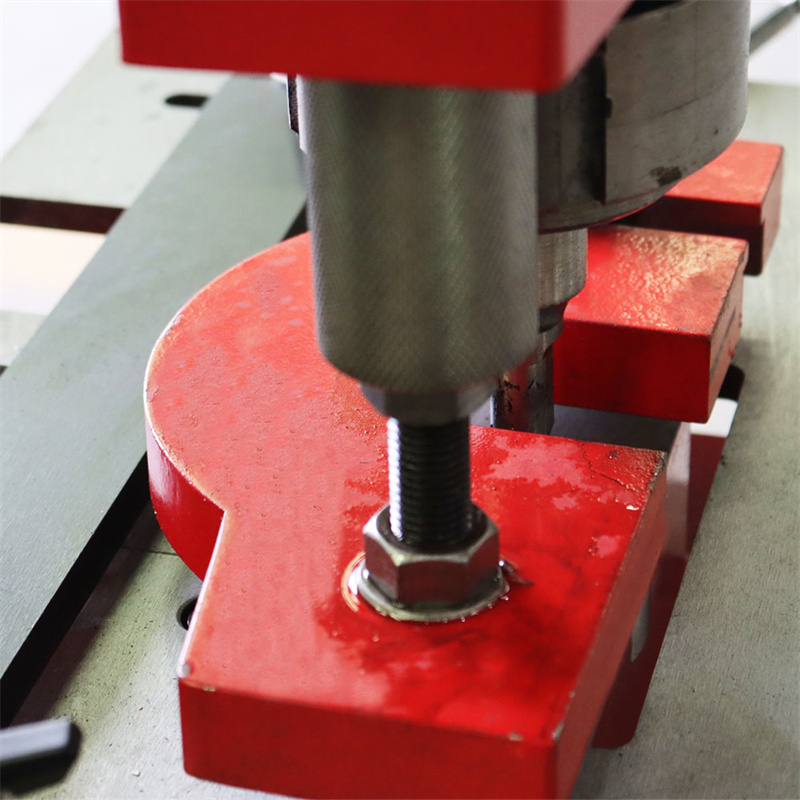 65 טון 45 טון Q35y-40 Q35-16 צילינדר יחיד Cnc מכונת ברזל הידראולית