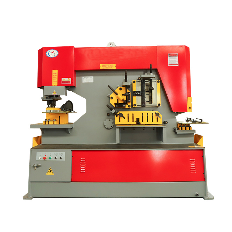 סין הידראולית Ironworker Machine מכונת עיתונות מטבעות עובד ברזל