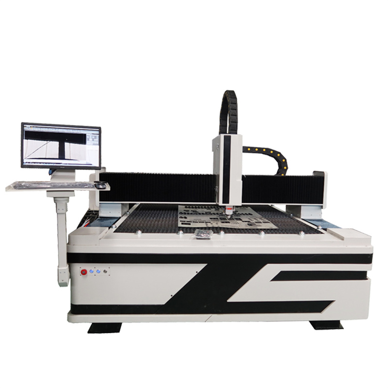 מכונת חיתוך סיבים בלייזר Cnc 2000w לחיתוך גיליונות מתכת תעשייתיים