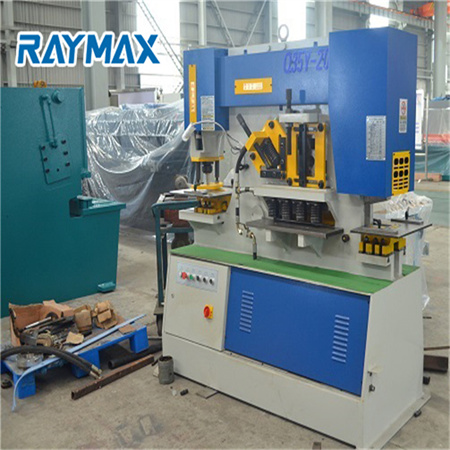 מכונת ניקוב הידראולית בדרגה תעשייתית CNC עובד ברזל HIW-60,HIW-90,HIW-120,HIW-160 עם מספר פונקציות