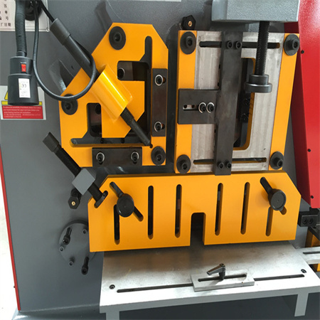 מכונת חיתוך פלדה הידראולית של עובד ברזל מכונת גזירה מתכת