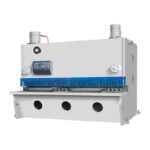 QC11K 10 12 16 מ"מ 3200 4000 מ"מ גזזת גיליוטינה מתכת CNC מכונת גזירה גיליוטינה