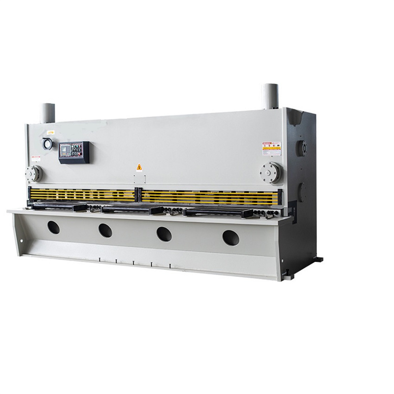 Qc12y-6x6000 מכונת גזירת מתכת הידראולית Cnc