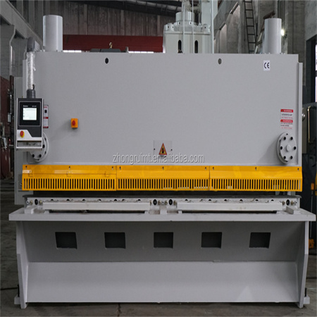 סין מחיר טוב של 6 מ' 8 מ' צלחת מתכת חיתוך צלחת פלדה CNC מכונת גזירה הידראולית בשער