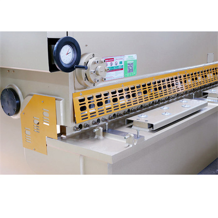 מכונת גיליוטינה מתכת ACCURL באיכות גבוהה MS8 6 מ"מ 8 מ"מ 12 מ"מ מכונת גיליוטינה הידראולית עם מערכת בקרה ELGO P40 לחיתוך פחים