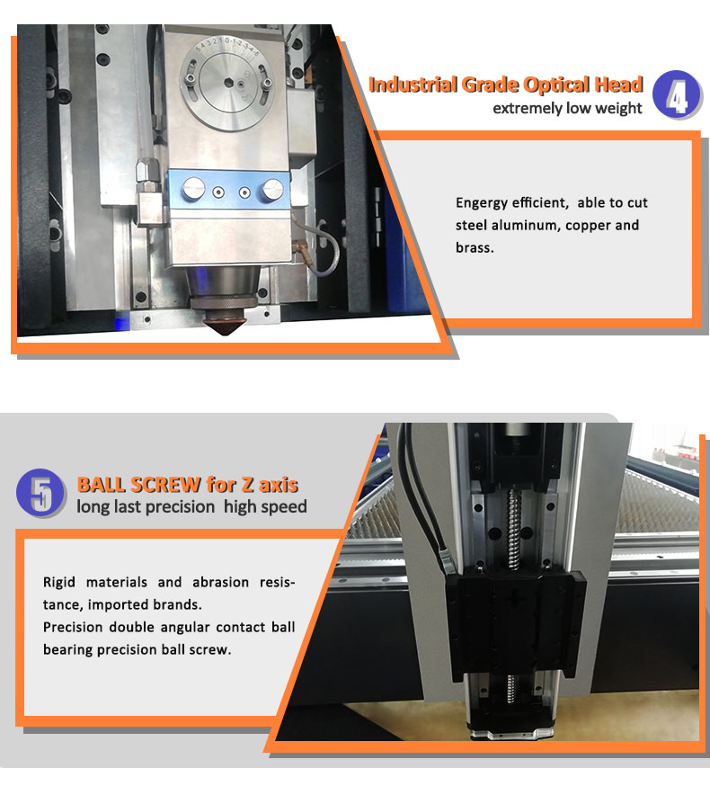 סין באיכות גבוהה זול 3kw מחיר מכונת חיתוך לייזר סיבים